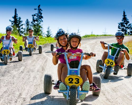 mountain gokart Hochwurzen, family